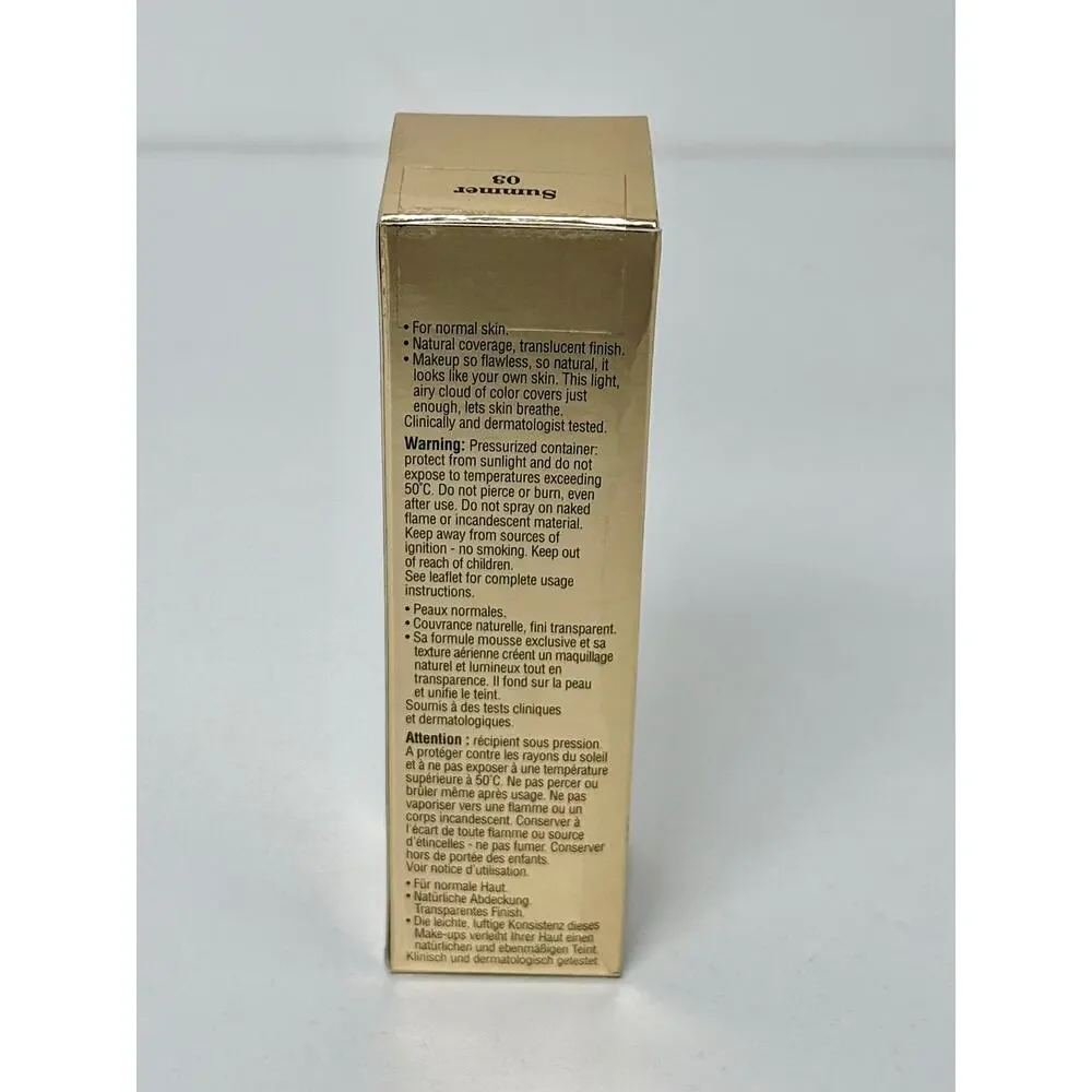 Elizabeth Arden Flawless Finish Mousse Foundation Summer 03- 1.7 oz 50 ml NEW